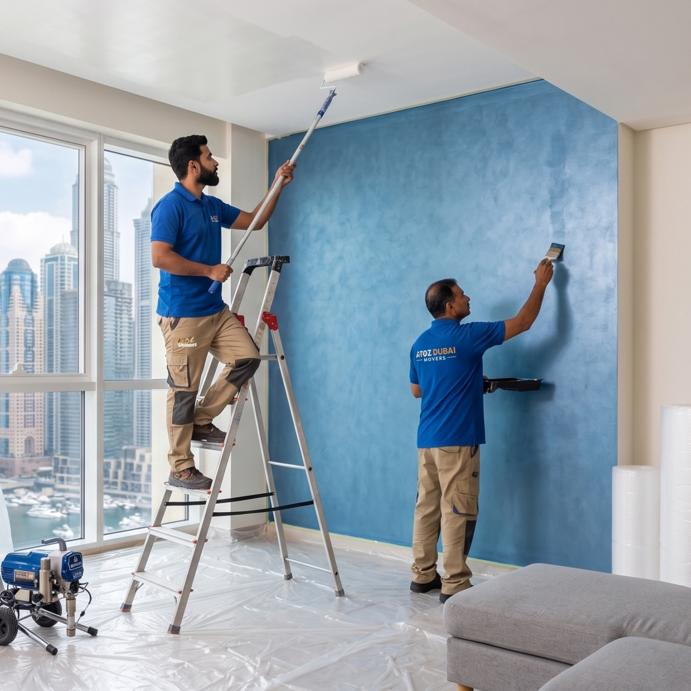 Wall Painting Service in Dubai Villa and Home Wall Painting