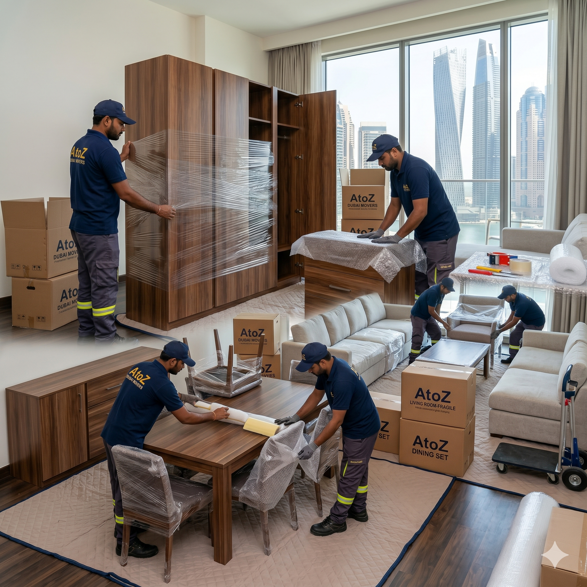 Villa movers in Dubai Al Bashra